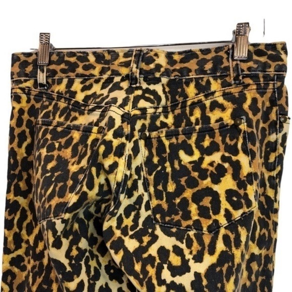 Rebecca Minkoff Leopard Skinny Ankle Jeans - Picture 6 of 7